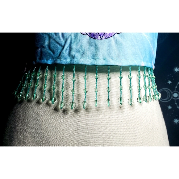 24 HRS Mind Of The Mantra Halter Top NWT - Picture 3 of 6